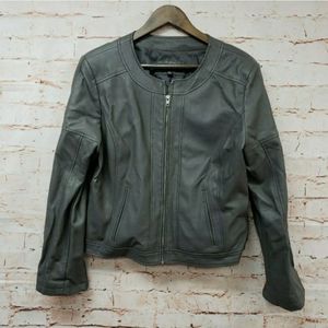 Women's Faux Leather Jacket